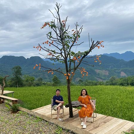 Pu Luong May Home & Cafe Lang Bang エクステリア 写真