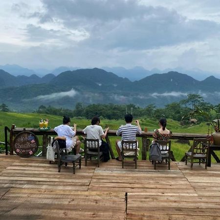 Pu Luong May Home & Cafe Lang Bang エクステリア 写真