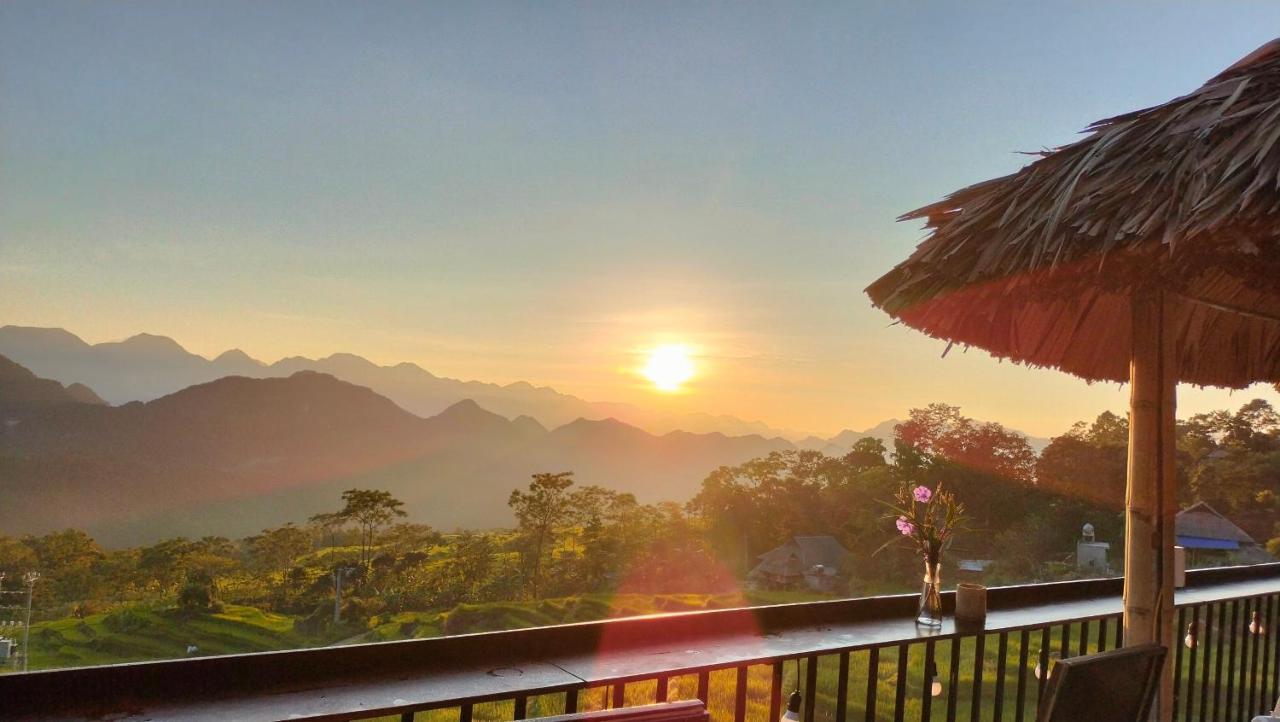 Pu Luong May Home & Cafe Lang Bang エクステリア 写真
