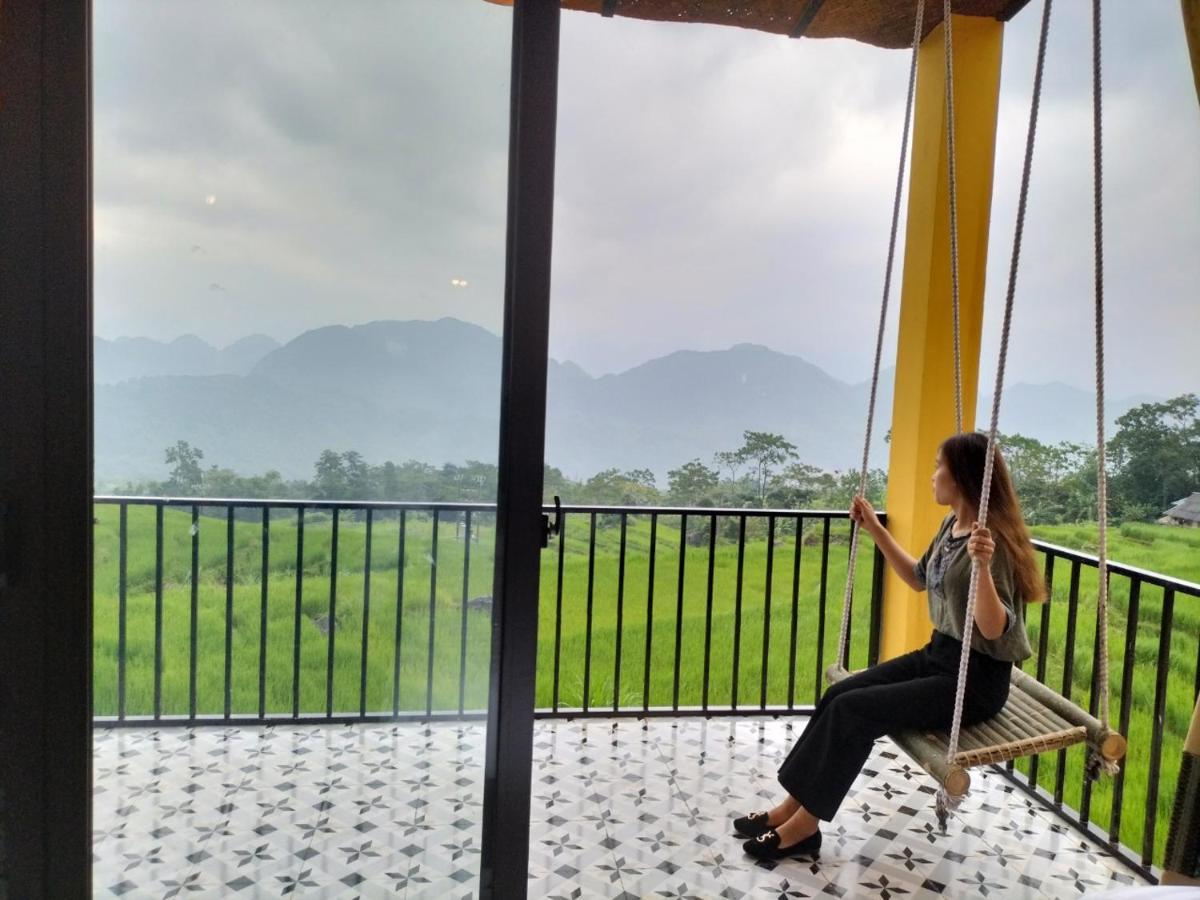 Pu Luong May Home & Cafe Lang Bang エクステリア 写真