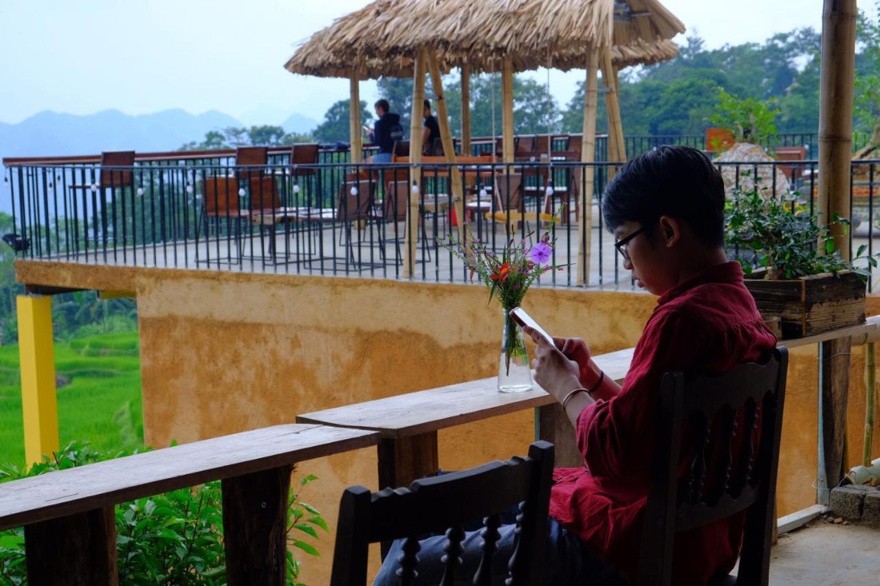 Pu Luong May Home & Cafe Lang Bang エクステリア 写真