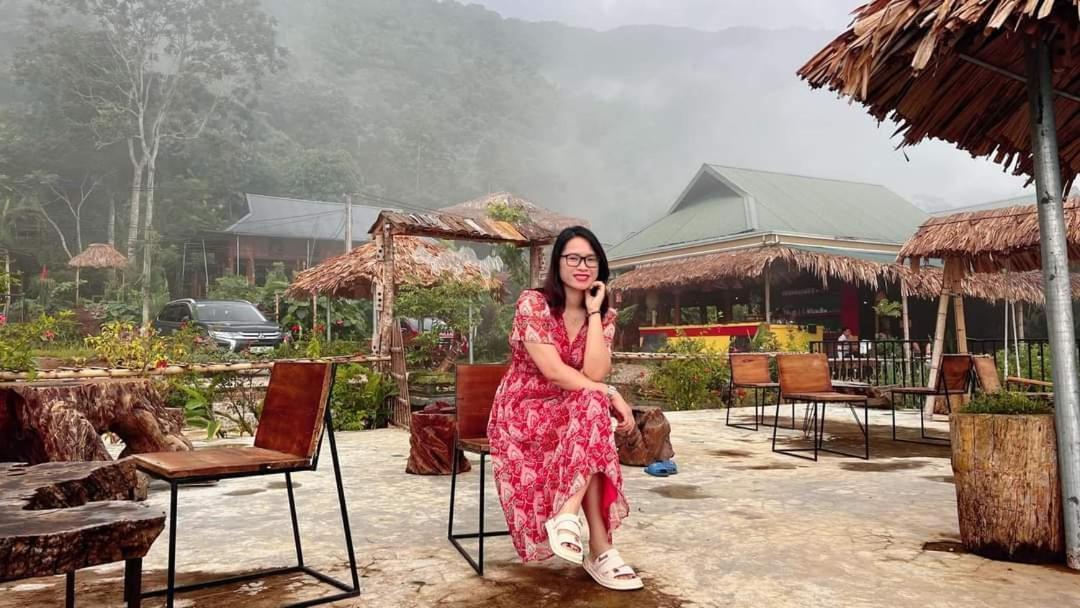 Pu Luong May Home & Cafe Lang Bang エクステリア 写真
