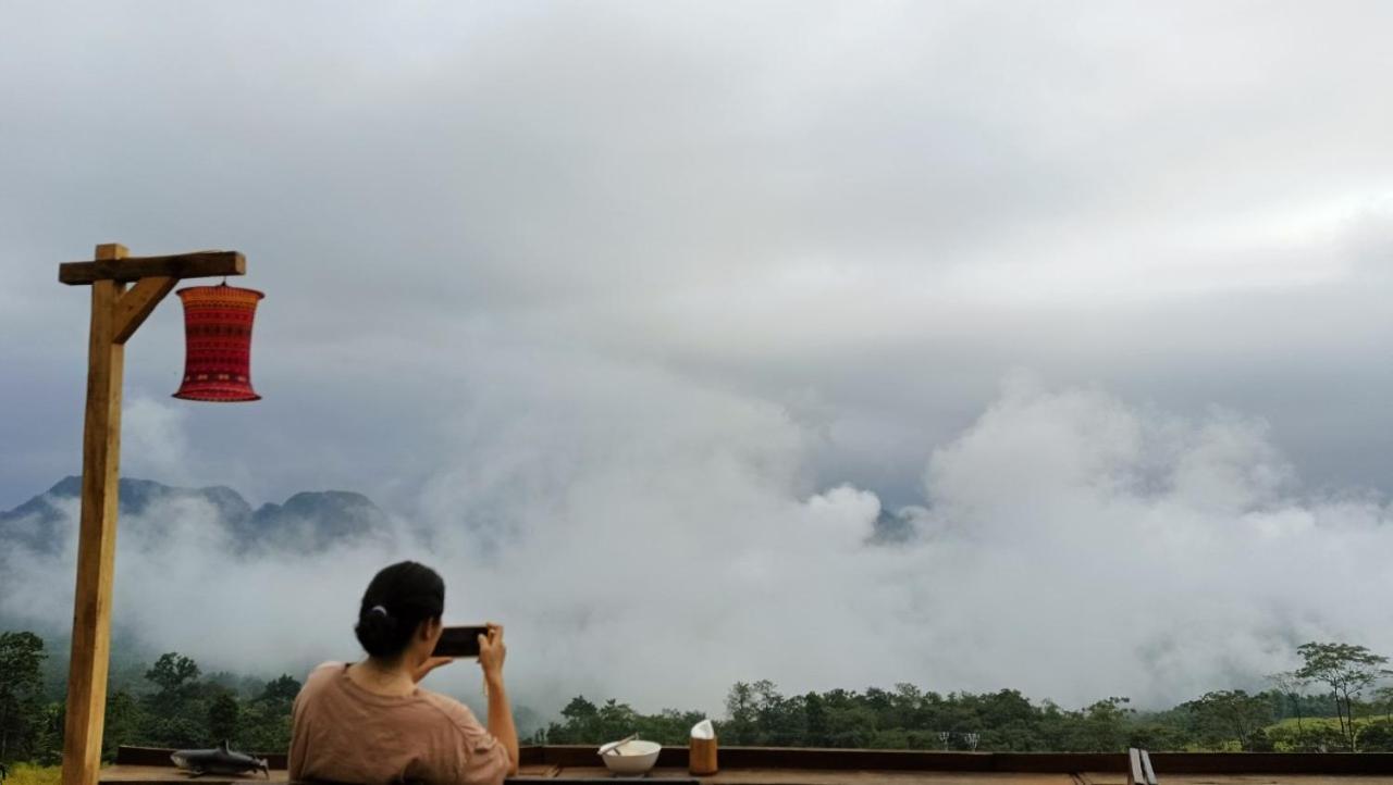 Pu Luong May Home & Cafe Lang Bang エクステリア 写真
