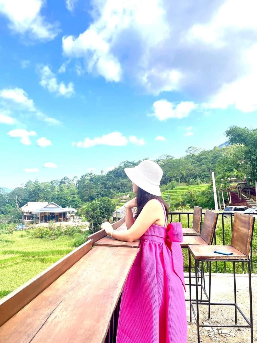 Pu Luong May Home & Cafe Lang Bang エクステリア 写真