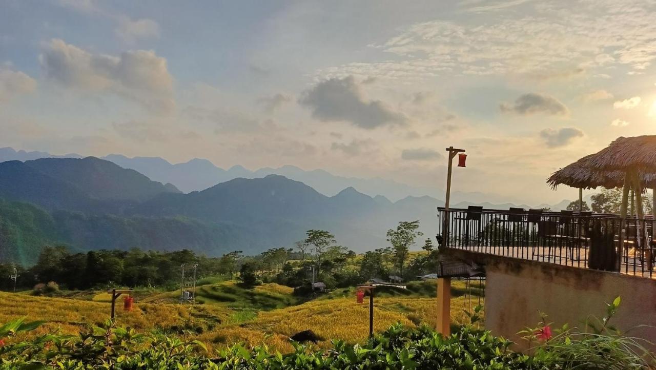 Pu Luong May Home & Cafe Lang Bang エクステリア 写真