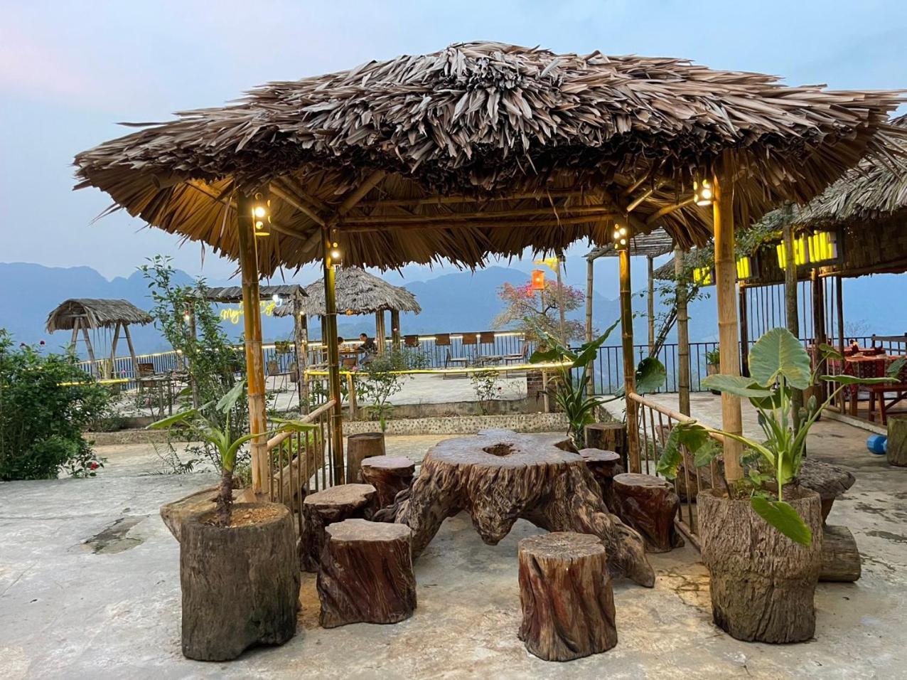 Pu Luong May Home & Cafe Lang Bang エクステリア 写真