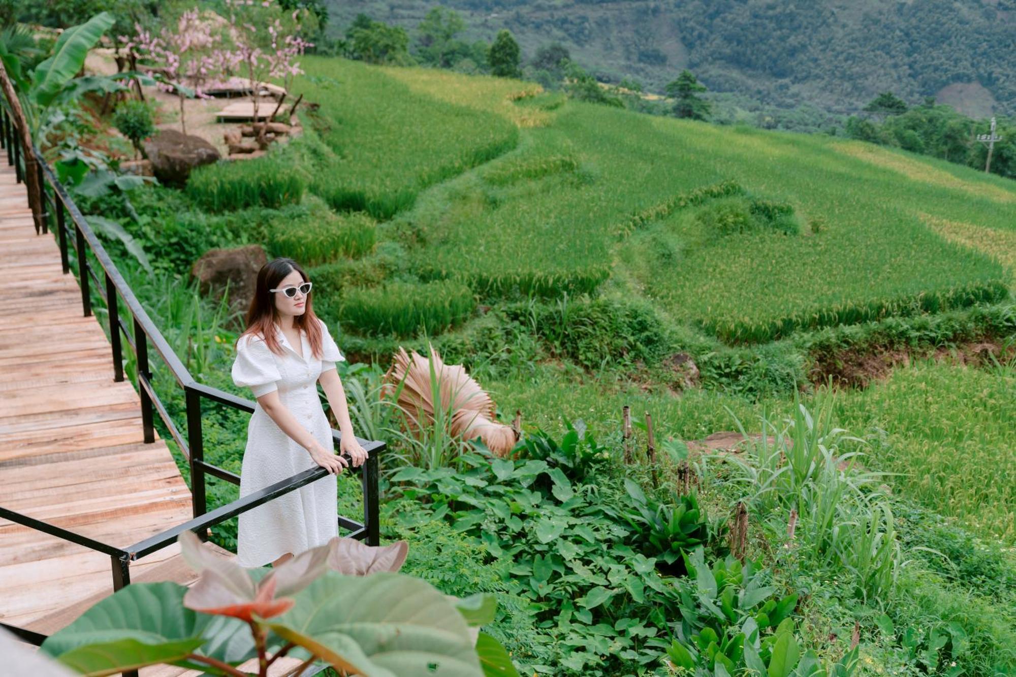 Pu Luong May Home & Cafe Lang Bang エクステリア 写真