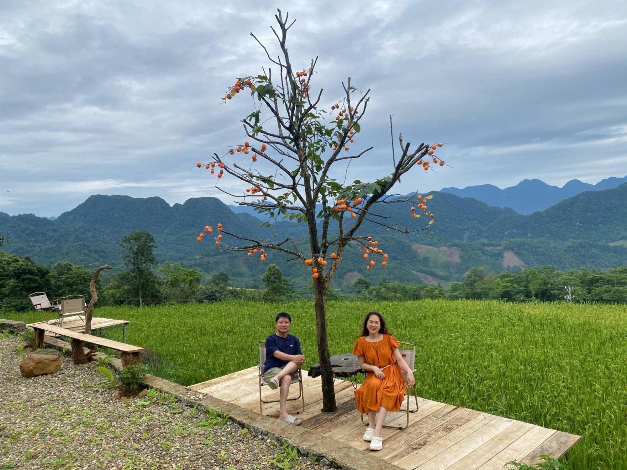 Pu Luong May Home & Cafe Lang Bang エクステリア 写真