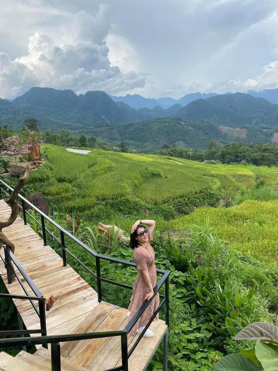 Pu Luong May Home & Cafe Lang Bang エクステリア 写真