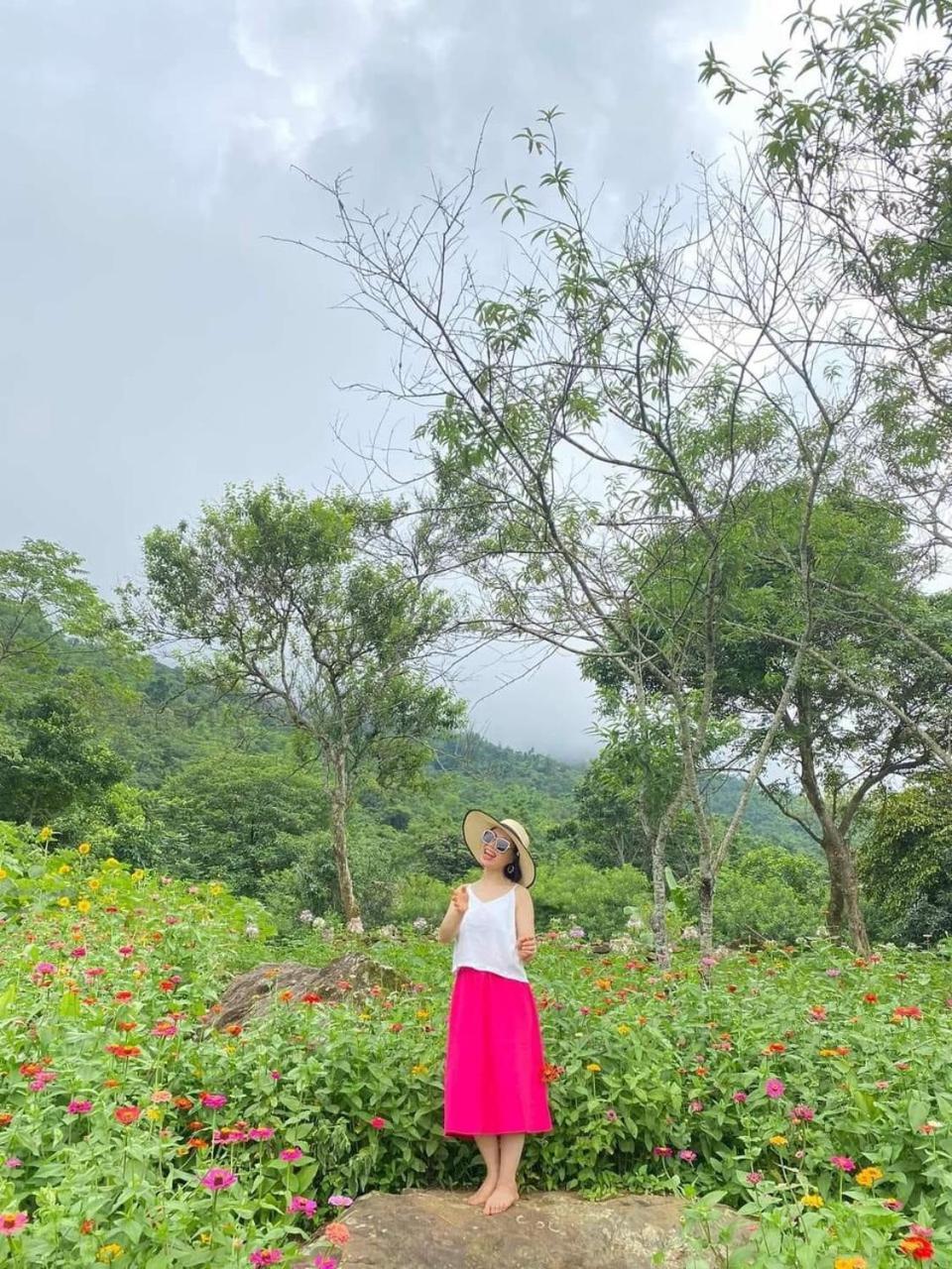 Pu Luong May Home & Cafe Lang Bang エクステリア 写真