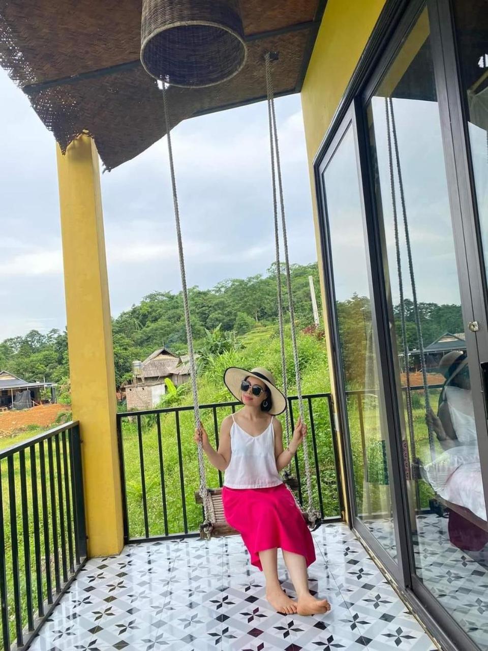 Pu Luong May Home & Cafe Lang Bang エクステリア 写真